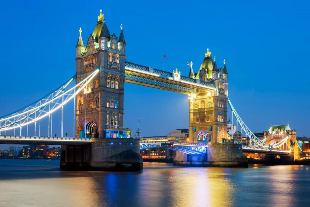 Tower Bridge in London