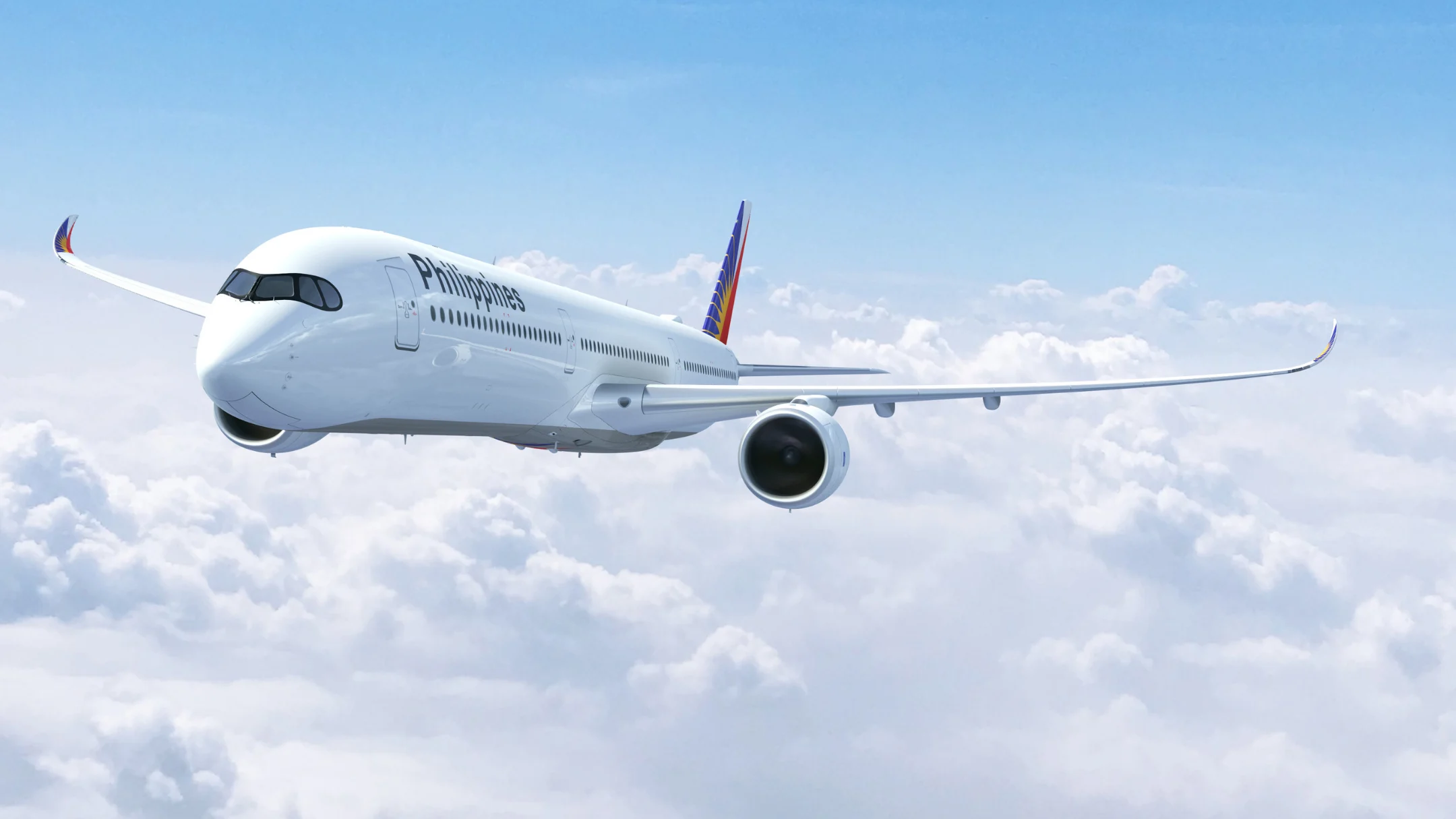 Airplane in the sky